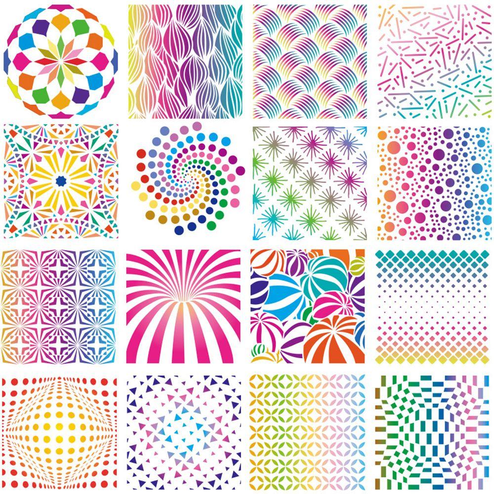 Painting Template DIY Art Drawing Mandala Stencils Wall Painting Spary Furniture Geometric Template