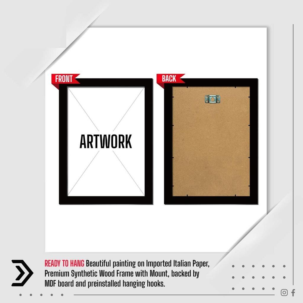 Мотивационная цитата Живая настенная художественная картина в рамке, многоцветная, мотивирующая, 10 X 13 дюймов, набор из 1