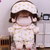 20cm Doll Clothes Shirt Shorts Patch Doll Accessories Doll Pajamas Suit Replacement Outfit Photo Props Mini Blouse Pants Set