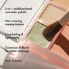 Палитра теней для век LUNA Long Lasting Concil 1, прозрачная крышка №