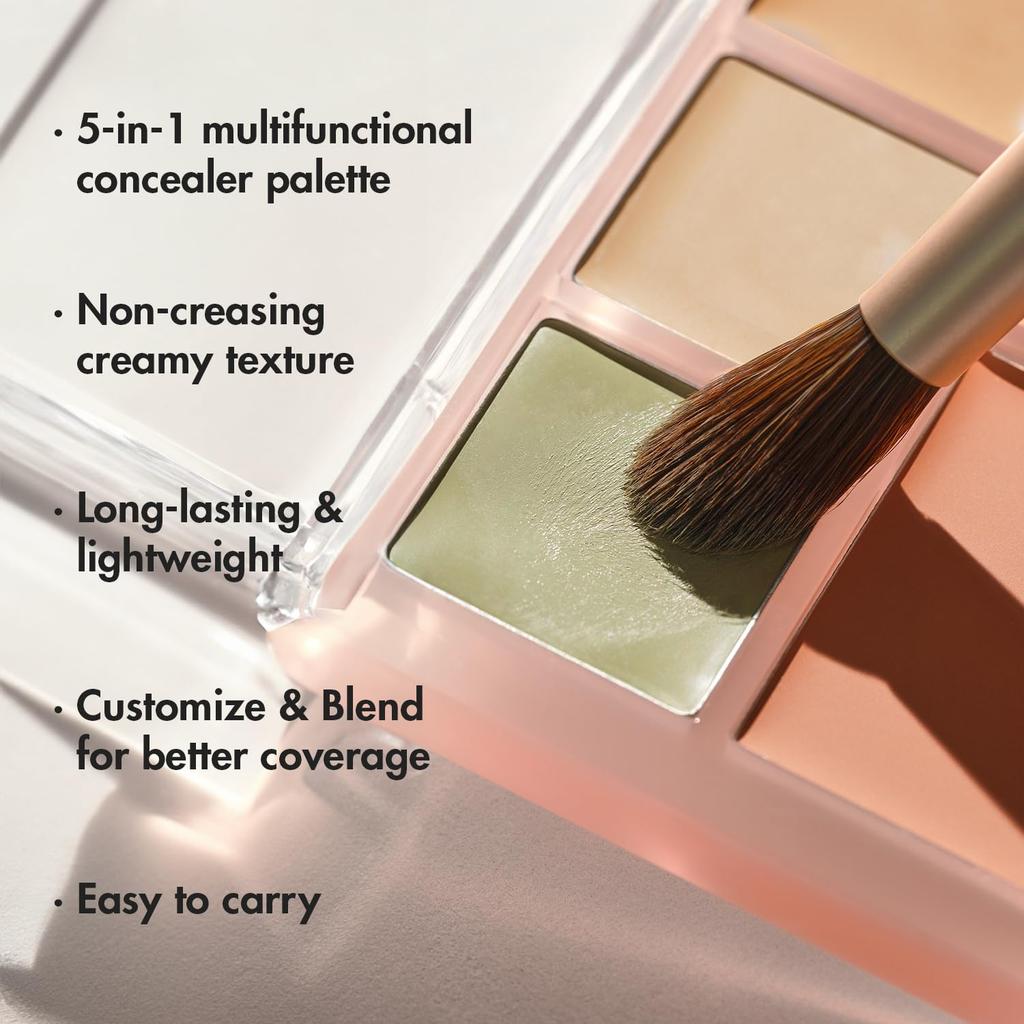 Палитра теней для век LUNA Long Lasting Concil 1, прозрачная крышка №
