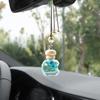 8ml Car Refillable Dry Flower Fragrance Bottle Perfume Hanging Bottles Aromatherapy Air Freshener Diffuser Auto Sapper Pendant