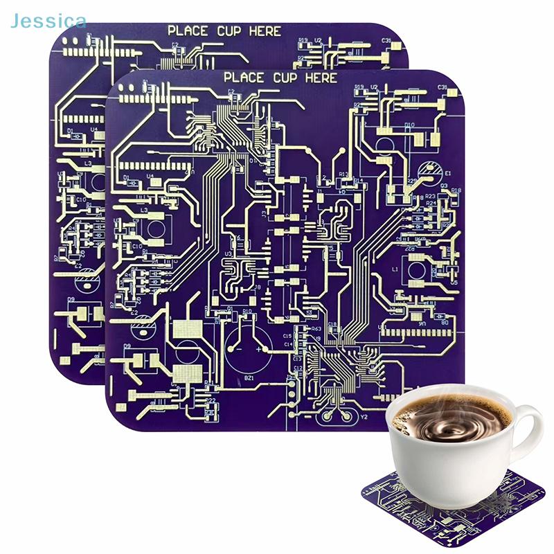 Circuit Board Heat-Resistant Creative Coaster Engineer Personalized Gift