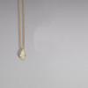 Rz Hot Selling Opal Jewelry Water Droplet Opal Pendant Necklace Anti Tarnish Stainless Steel Sweater Chain Fashion Necklace