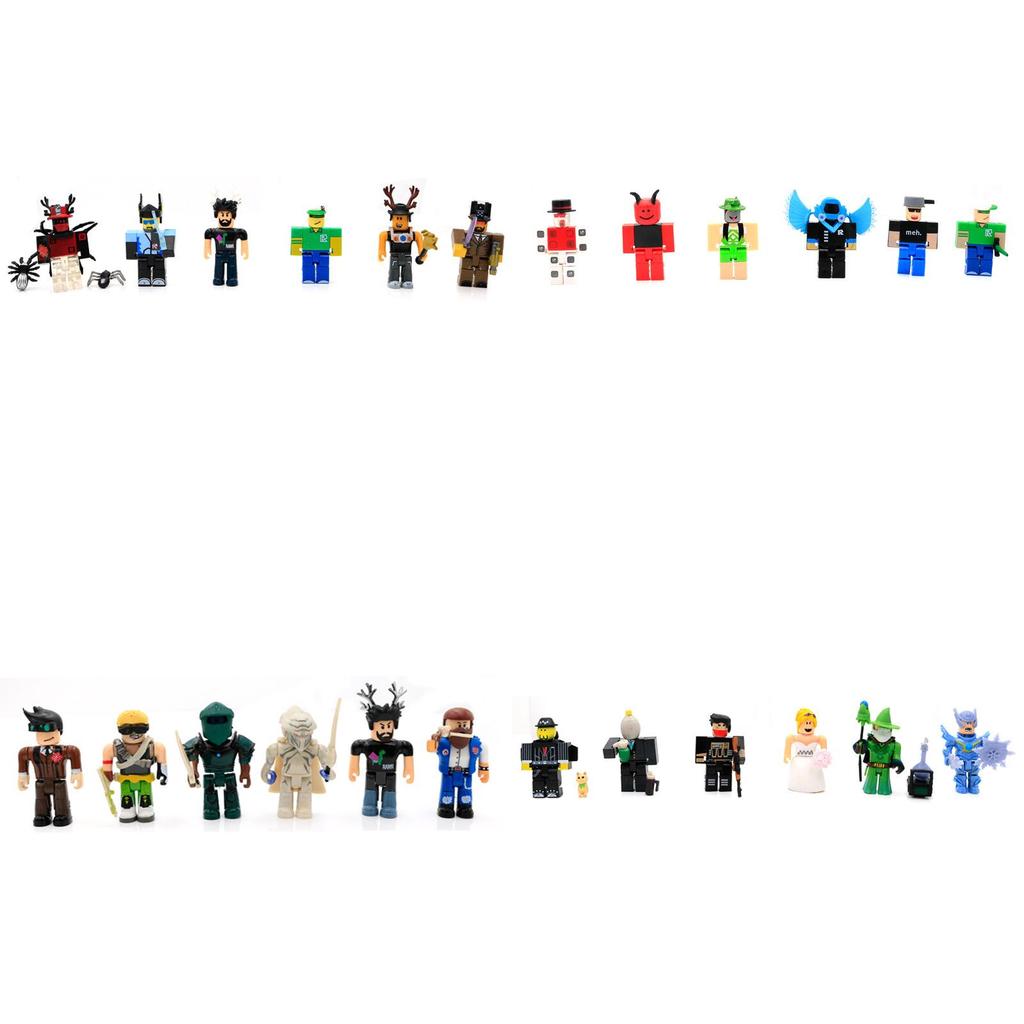 Уникальный набор из 24 фигурок персонажей игр Roblox Захватывающий подарок для юных фанатов
