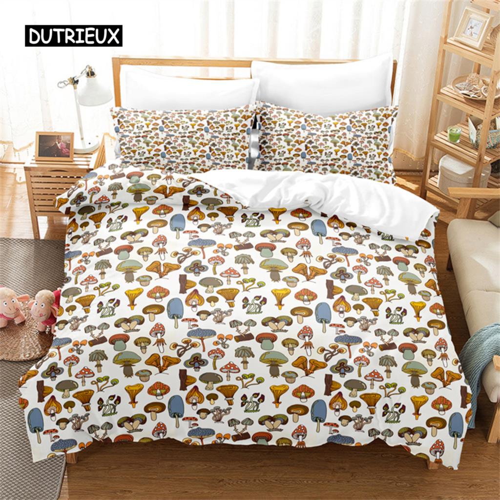 Simple Cartoon Pattern Bedding Set Duvet Cover Set 3d Bedding Digital Printing Bed Linen Queen Size Bedding Set Fashion Design
