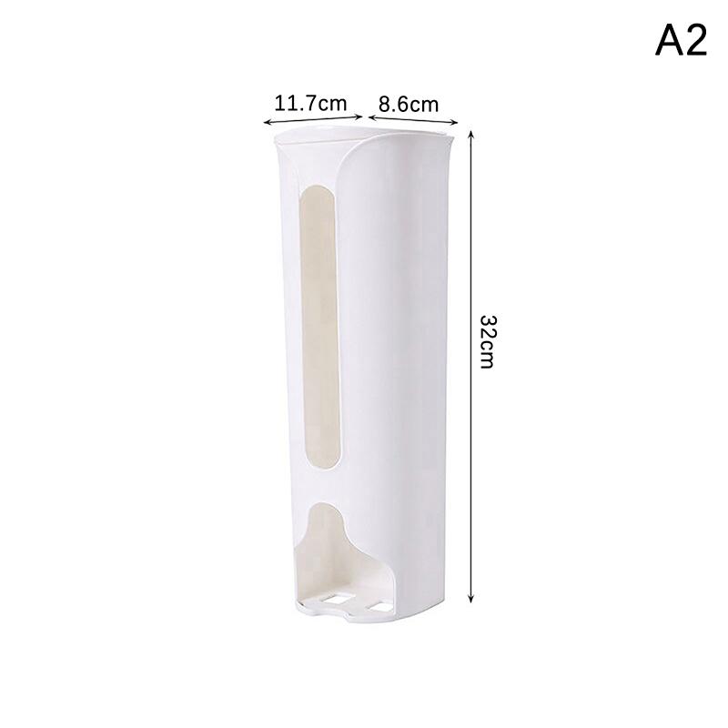 Стеллаж для хранения пластиковых пакетов для кухни, настенный ящик для хранения мусорных мешков в ванной комнате