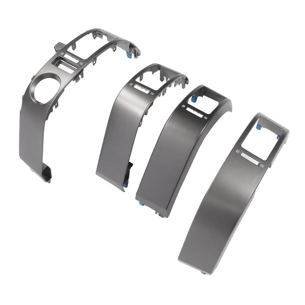 4 шт. Панель воздуховода центральной консоли 55670 47060 Левая Правая Автомобильная панель воздуховода кондиционера Крышка Отделка Декоративная накладка для Toyota Prius 2004–2009