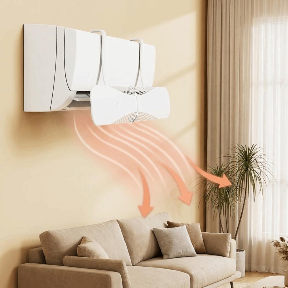 Retractable Air Conditioning Wind Shield Adjustable Wind Guide Cover Wind Direction Baffle Elderly