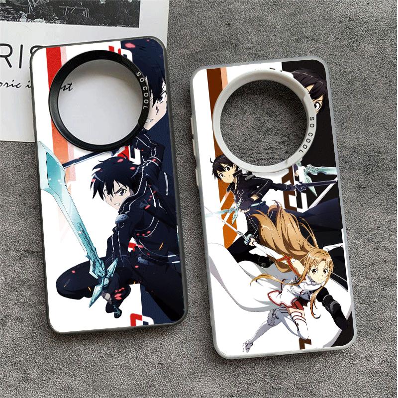 Аниме Sword Art Online SAO Мягкий чехол для телефона для Xiaomi Redmi Note 13 14 15 Pro Plus 12S 12 11S 11 11T 10S 10 Ударопрочный чехол Bac