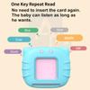 Говорящие флеш-карты Обучающие игрушки для малышей 0–3 лет со звуковыми эффектами Раннее чтение на английском языке