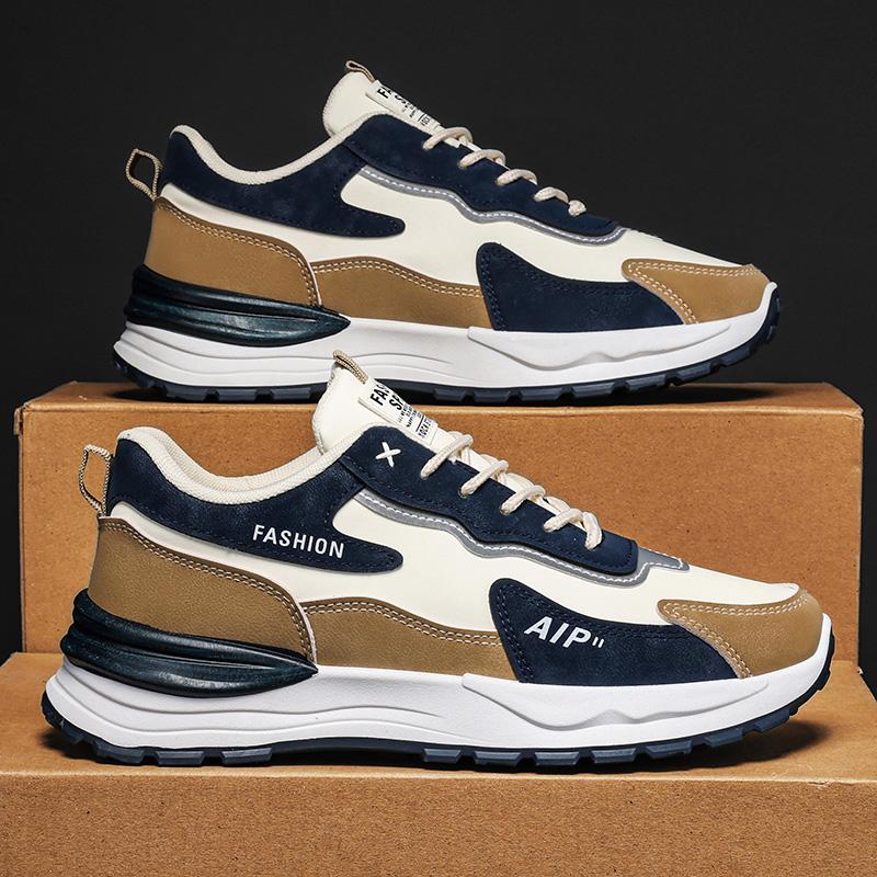 Мужская повседневная спортивная обувь, новый стиль, осенняя водонепроницаемая нескользящая рабочая обувь, летняя рабочая обувь, модная обувь