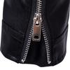 Men's Lapel Zipper Leather Jacket Trend Loose Biker Jacket PU Jacket