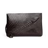 Crocodile Pattern Men's Large Capacity Leather Clutch Wallet
