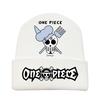 Вязаная шапка из аниме One Piece: Теплая, с бархатной подкладкой, с отворотом, взрослая уличная шапка-бини