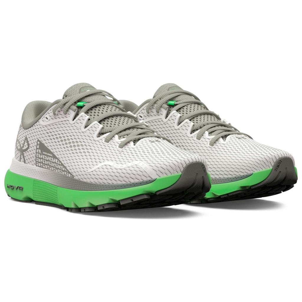 Under Armour HOVR Infinite 5 White Clay Green Screen Мужские кроссовки кремовые Colorado-Sage 3026545-300