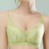 Large Size Women Adjustment Soft Steel Ring Bra Sexy Thin Breathable Brassiere Lingerie Lace Underwear Gathered Push Up Bra