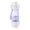 Check Valve Clear Accessories Versatile Visible Control Easy Install Spare Part Sturdy PVC Swimming