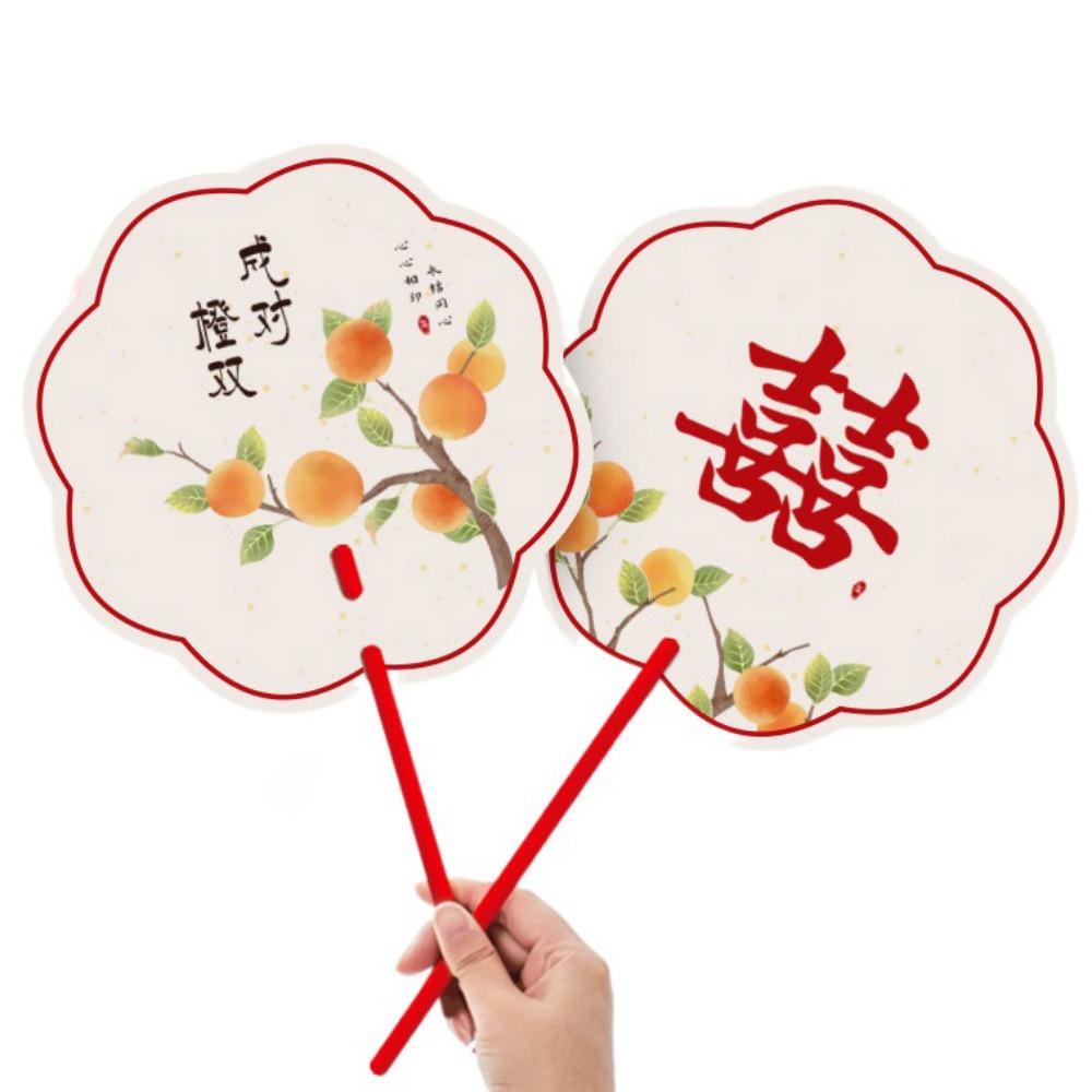 Свадебный реквизит в форме цветка, веер со словами благословения, реквизит для фотосессии подружек невесты