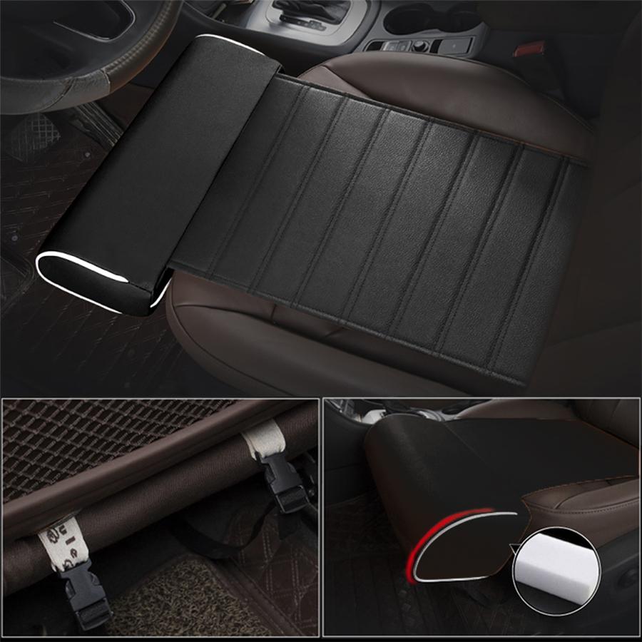 Универсальная подушка для автокресла, подушка для поддержки ног, поддержка ног, более длинная подушка для автокресла, кожаная подушка для ног, наколенник, поддержка бедер