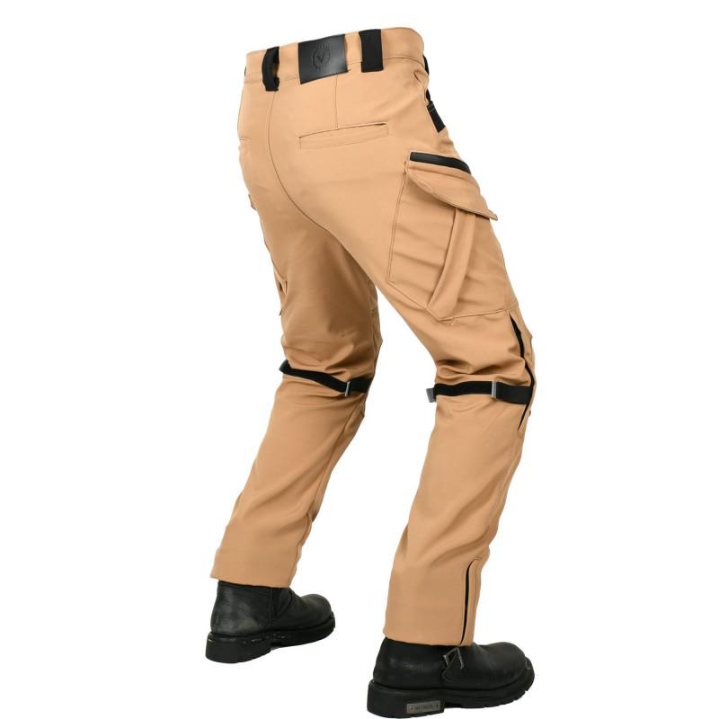 Mens Motorcycle Riding Pants Waterproof Windproof Breathable Dual-Layer High-Waist CE Armor Crash Protection 4-Season