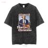 VINTAGE NATIONAL LAMPOONS CHRISTMAS VACATION GRISWOLD T SHIRT SZ MED 20 PITS vintage Washed homme Soft Stylish Unisex