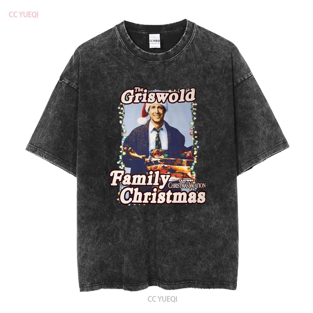 VINTAGE NATIONAL LAMPOONS CHRISTMAS VACATION GRISWOLD T SHIRT SZ MED 20 PITS vintage Washed homme Soft Stylish Unisex