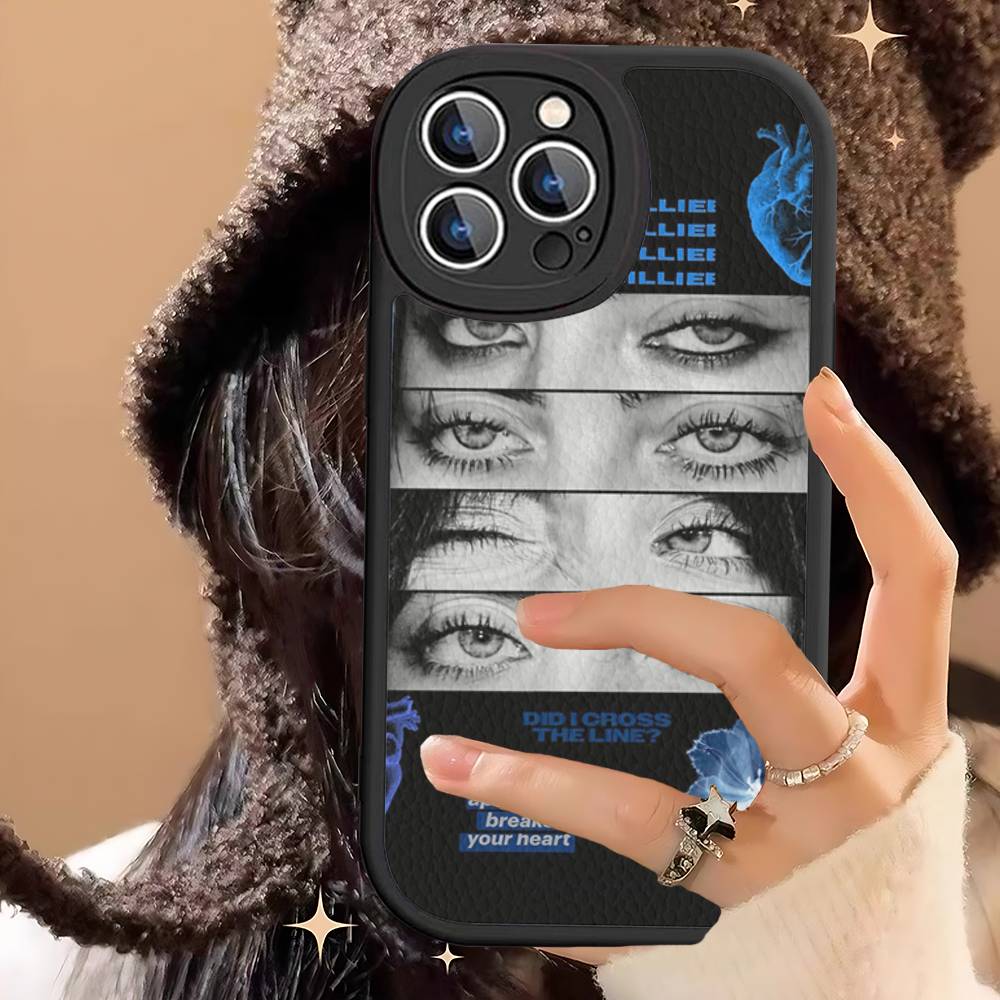 Hit Me Hard And Soft B-Billie Phone Case Hard Leather For IPhone 14 13 16 Mini 15 14 11 12 Pro Max Plus Fundas