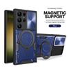 Защитный чехол с выдвижной шторкой для камеры для Samsung S24 Ultra S23 Plus S22 S21 FE S20 FE Note 20 Ultra с магнитным кольцом-держателем