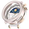 Блестящий полый чехол для ПК для Huawei Watch GT5 4 41 мм Чехол-кожура Умный ремешок Алмазный кристаллический бампер-защита GT5 41 мм