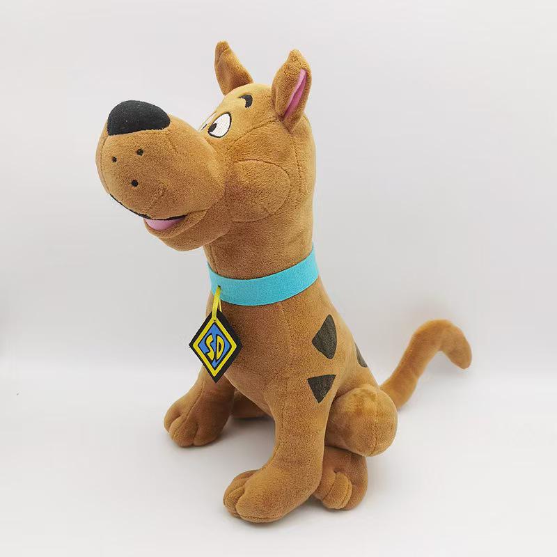 Cuddly Scooby-Doo Great Dane Brown Plush Toy Figure