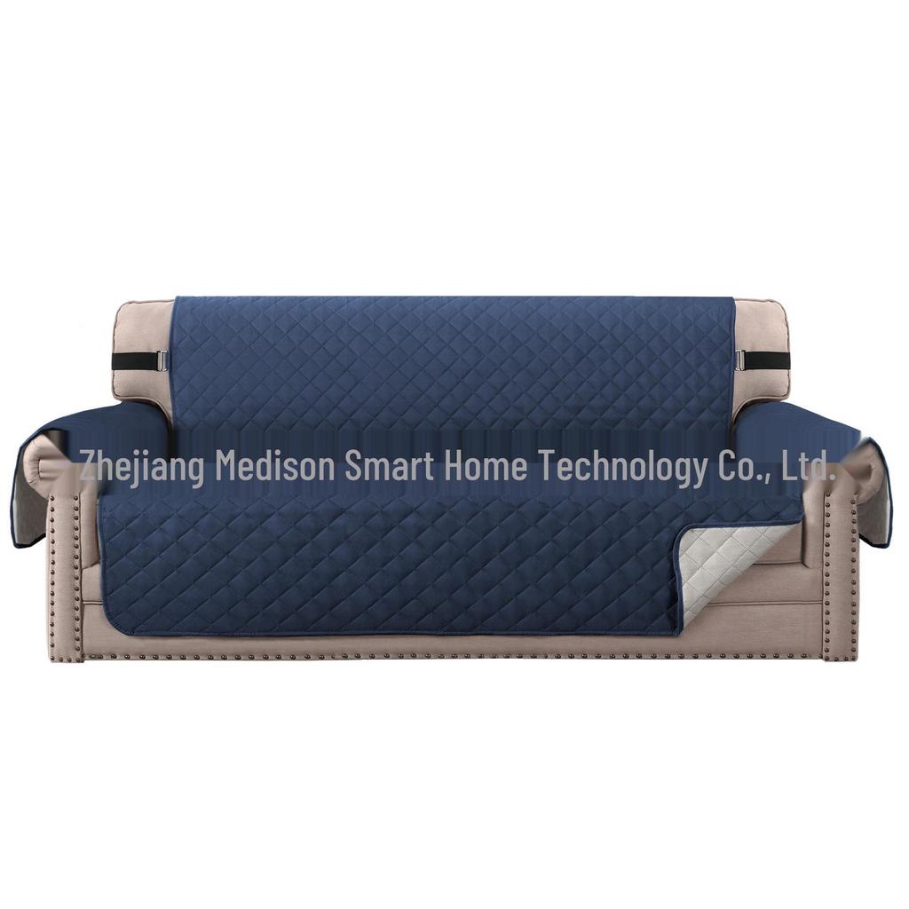 Универсальный водонепроницаемый эластичный чехол для дивана для питомцев с нескользящим ромбовидным узором