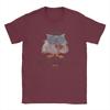 Tootsie Roll Pop Owl How Many Licks To The Center T Shirts Men Vintage T-Shirt Round Neck  Tees Short Sleeve Clothes New Arrival