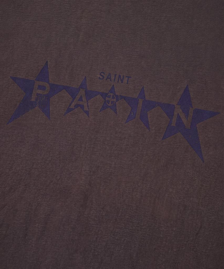 SAINTPAIN Sp Saint Star Футболка с коротким рукавом Коричневая