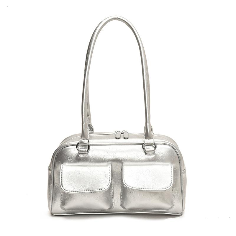 Korean Version of Niche Commuting Large-capacity Portable Underarm Bag 2025 New Small Pocket Design Fashionable and Versatile Shoulder Bag