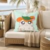 CUTE HHamtaro Kawaii World Pillow Case for Sofa Living Room Home office Decor Protective Cover