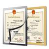 Transparent Magnetic Display Sticker - Punch-Free A3/A4 Sign & License Holder
