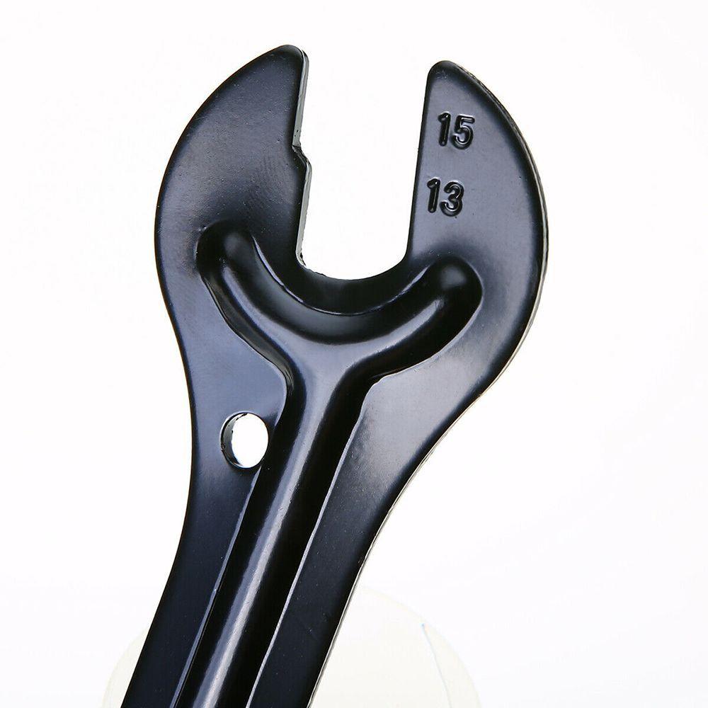 Steel Axle Bicycle Hex Combination Hub Cone Spanner Head Open End Wrench Wheel Bike Repair Tool