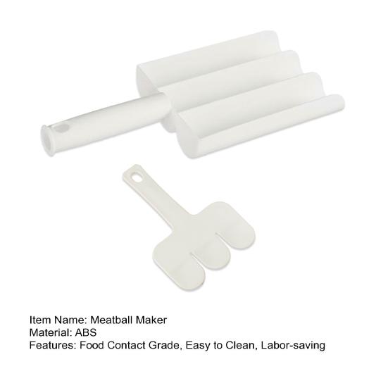 Практичная нескользящая ручка, посуда, трудосберегающая форма для креветок, ложка для изготовления рыбных шариков, хозяйственные принадлежности, форма для рыбных шариков