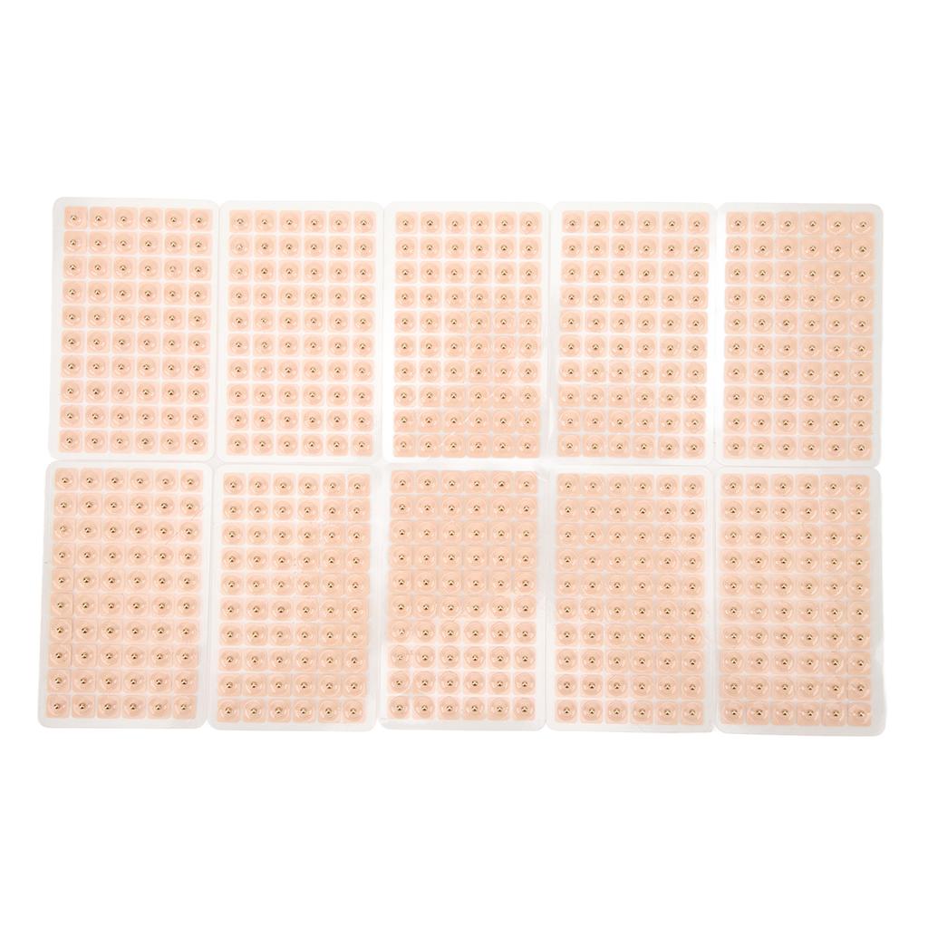 600pcs Ear Bead Sticker Massaging Detoxification Portable Ball Shape Ear Bead Acupuncture Sticker