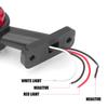 Truck Dual Face LED Side Marker Parking Light White Red Clearance Lights for Trailer Tractor RV Van Lorry Position Lamp 12V 24V