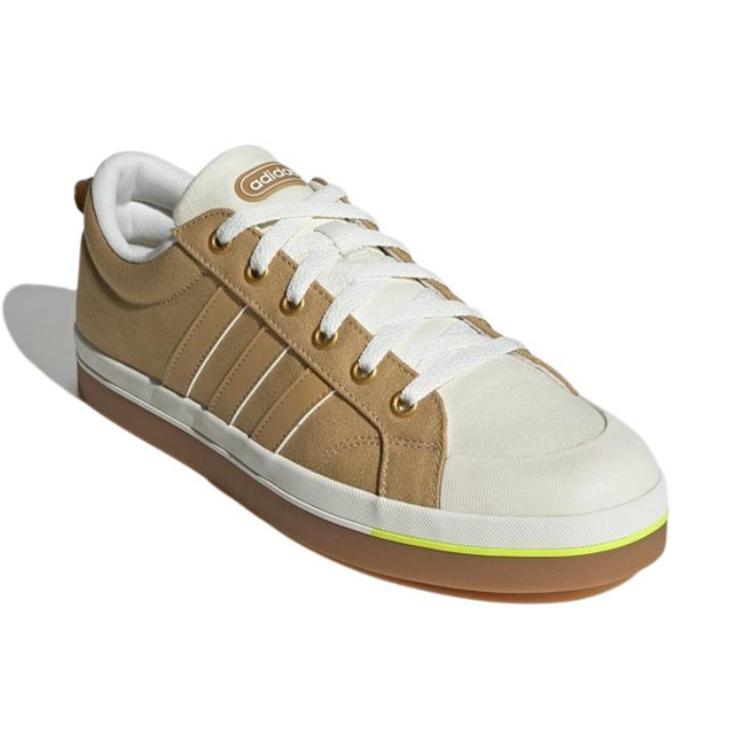 adidas Neo Bravada Износостойкие Нескользящие Повседневные Обувь для Скейтбординга Унисекс Коричневый Желтый GY9682
