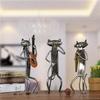 Cat Art Metal Sculpture Home Furnishing Decor Articles Handmade Handicrafts