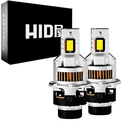 HID-YA D4S 19300 кд Светодиодная фара, Взрывной свет, Крепление Pong, Без проводки, 12 В, 6500K,