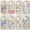 Милый чехол для телефона Tamagotchis для IPhone 17 16 16e 15 14 13 12 11 Mini Pro Max X XR XSMax 7 8 Air Plus Прозрачная задняя крышка