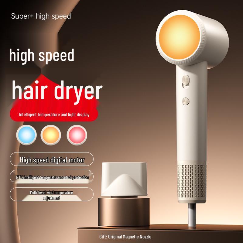 Bladeless High-Speed Hair Dryer with Negative Ions for Home & Salon Use