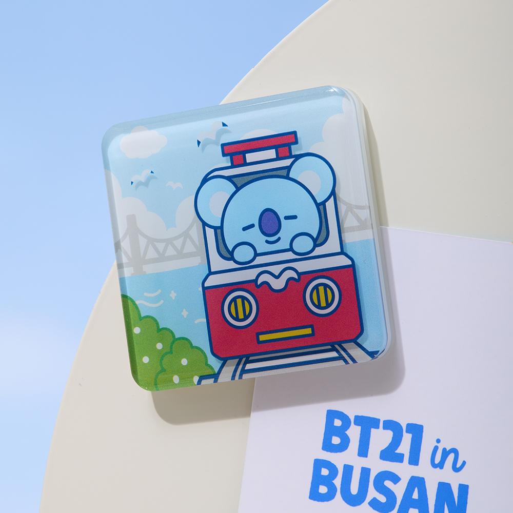[[LINE FRIENDS] Магнит BT21 Пусан