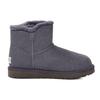 UGG Мини-зимние ботинки Bailey Snaps с флисовой подкладкой, женские зимние ботинки, фиолетово-серые 1127352-GRST