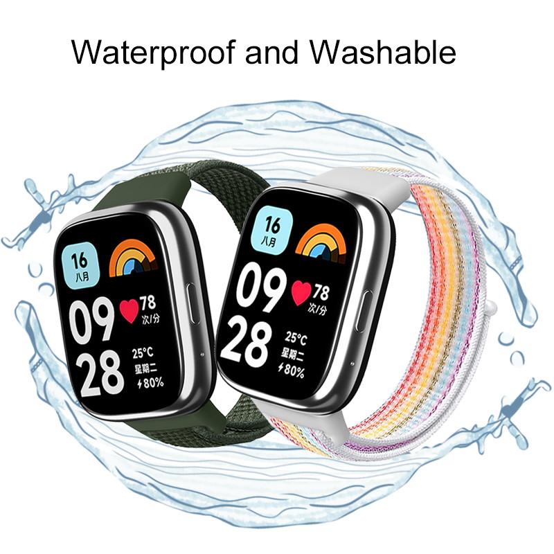 Ремешок для Redmi Watch 3 Active нейлоновые аксессуары для смарт-часов сменный ремень браслет дышащий спортивный браслет