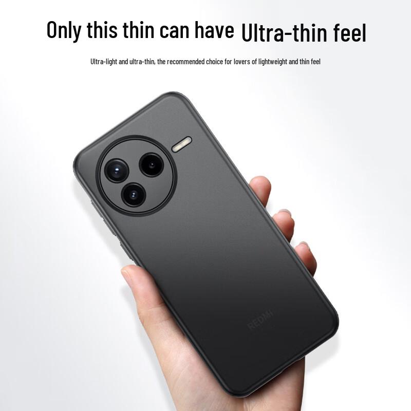GURRS Redmi K90 Матовый силиконовый чехол для телефона